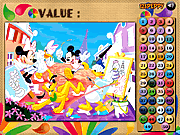 Mickey and Friends Coloring Math Game Mickey and Friends Coloring Math Game
